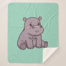 Cobertor Sherpa Eu sou fusco