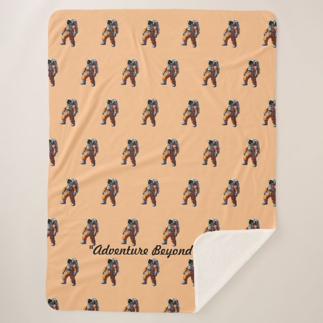 Cobertor Sherpa "Exploração Interestelar" (Frente)