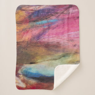 Cobertor Sherpa Expressão Fuchsia