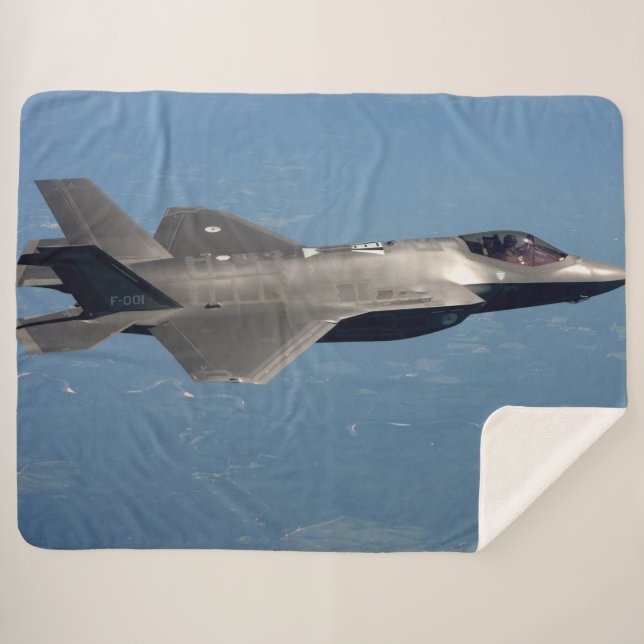 COBERTOR SHERPA F-35 LUTA (Frente (Horizontal))