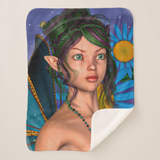 Cobertor Sherpa Fairy Butterfly