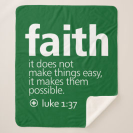 Cobertor Sherpa Faith