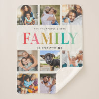 Família Arco-Íris Moderna É Tudo Colagem Fotográfi