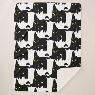 Cobertor Sherpa Fantasma e Chapéu de Bruxas, Gancho Negro e Bonito