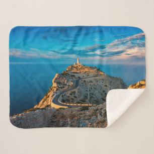 Cobertor Sherpa Faróis Ilhas Baleares, Espanha
