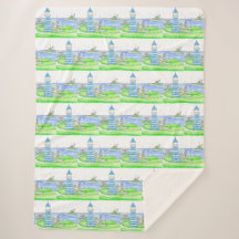 Farol americana Grande Sherpa Blanket