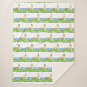 Cobertor Sherpa Farol Grande Sherpa Blanket