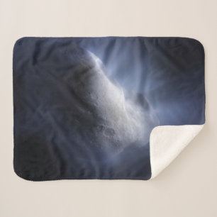 Cobertor Sherpa Feche Ilustrativamente O Tempel De Cometa.