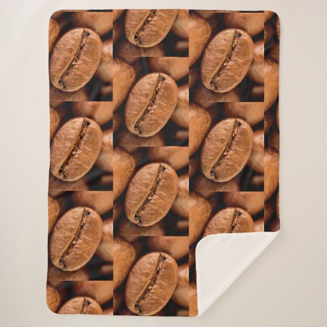 Cobertor Sherpa Feijão magro (Frente)