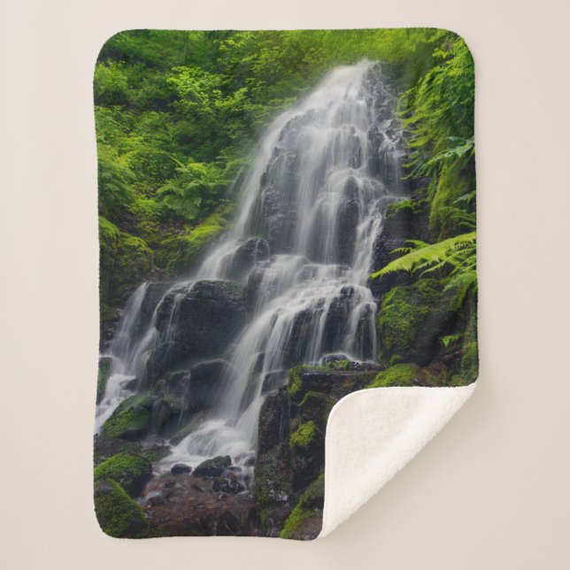 Cobertor Sherpa Feiras | Colombia River Gorge Oregon. (Frente)