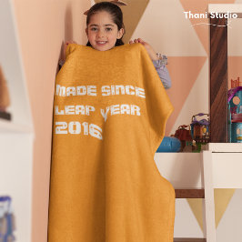 Cobertor Sherpa Feita Desde O Ano Leap.. 29 de fevereiro