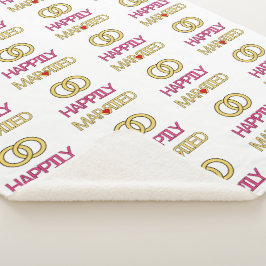 Cobertor Sherpa Feliz Casado