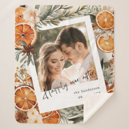 Cobertor Sherpa Feliz Dia após Boho Winter Holiday