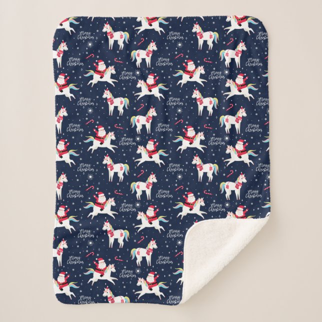 Cobertor Sherpa Feliz Natal (Frente)