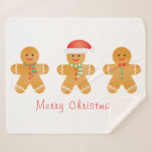 Cobertor Sherpa Feliz Natal Gingercake Men