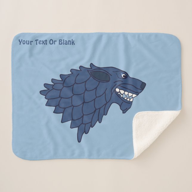 Cobertor Sherpa Fenrir/Fenriswolf (Frente (Horizontal))