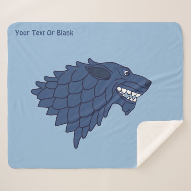 Cobertor Sherpa Fenrir/Fenriswolf (Frente (Horizontal))