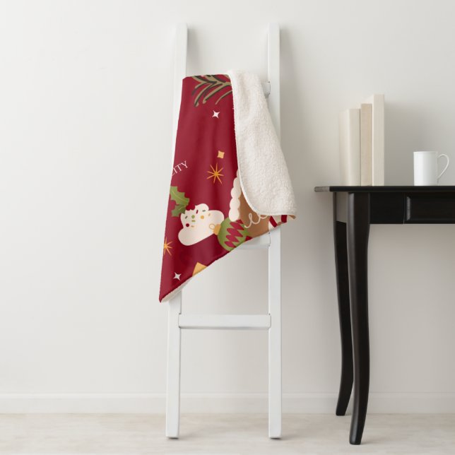 Cobertor Sherpa Festa de Natal Sherpa Blanket (In Situ)