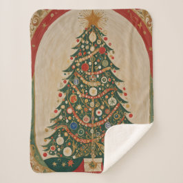 Cobertor Sherpa Festivo Caleidoscópio