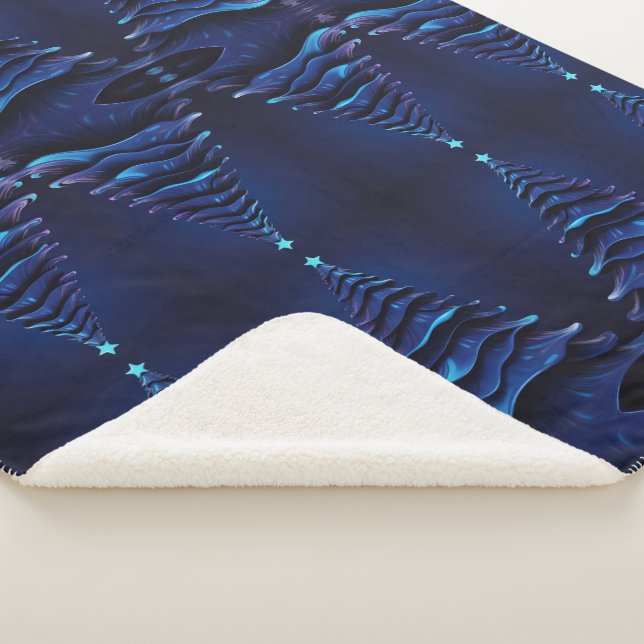 Cobertor Sherpa Festivo encontra moderno em Behance (3/4)