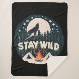 Cobertor Sherpa Fique Selvagem