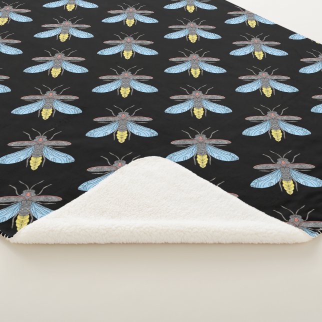 Cobertor Sherpa Firefly (preto) - Sherpa Blanket (3/4)