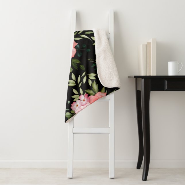 Cobertor Sherpa Flores de Aquarela 25 (In Situ)