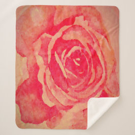 Cobertor Sherpa Florescido aumentou