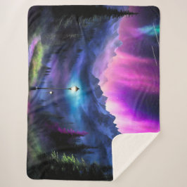 Cobertor Sherpa Floresta Encantada Sherpa Blanket