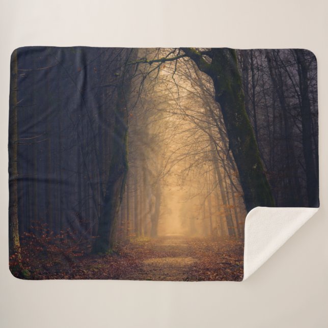 COBERTOR SHERPA FOGGY ROAD (Frente (Horizontal))