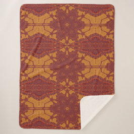 Cobertor Sherpa Fogo de Itzpapalotl 135