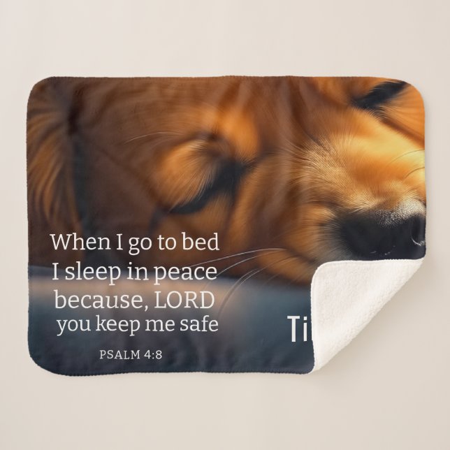 Cobertor Sherpa Folha de Escritura Cuta (Frente (Horizontal))