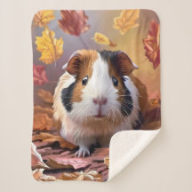 Folhas de outono de Suíno-guineense