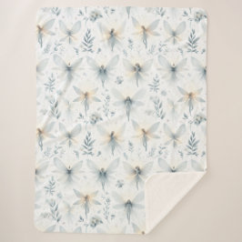 Cobertor Sherpa Forest Fairy