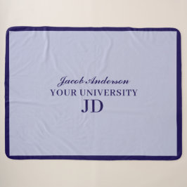 Cobertor Sherpa Formatura Personalizada Nome JD Personalizado