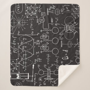 Cobertor Sherpa Fórmulas Científicas: Padrão de Cálculos do Quadro
