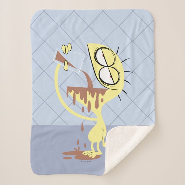 Cobertor Sherpa Foster's Home for Imaginary Friends | Cheese (Frente)