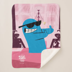 Cobertor Sherpa Foster's Home for Imaginary Friends   Cool Bloo