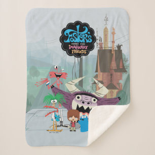 Cobertor Sherpa Foster's Home for Imaginary Friends Welcome