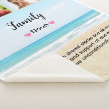 Foto da família personalizada e bonita