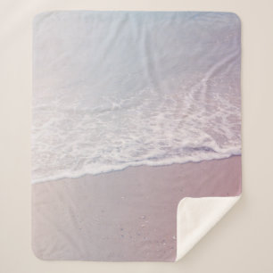 Cobertor Sherpa Foto da paisagem da costa
