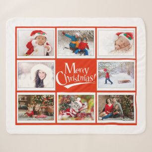 Cobertor Sherpa Foto de Natal Sherpa Blanket