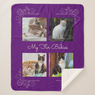 Cobertor Sherpa Foto Personalizada De Meus Bebês De Pele