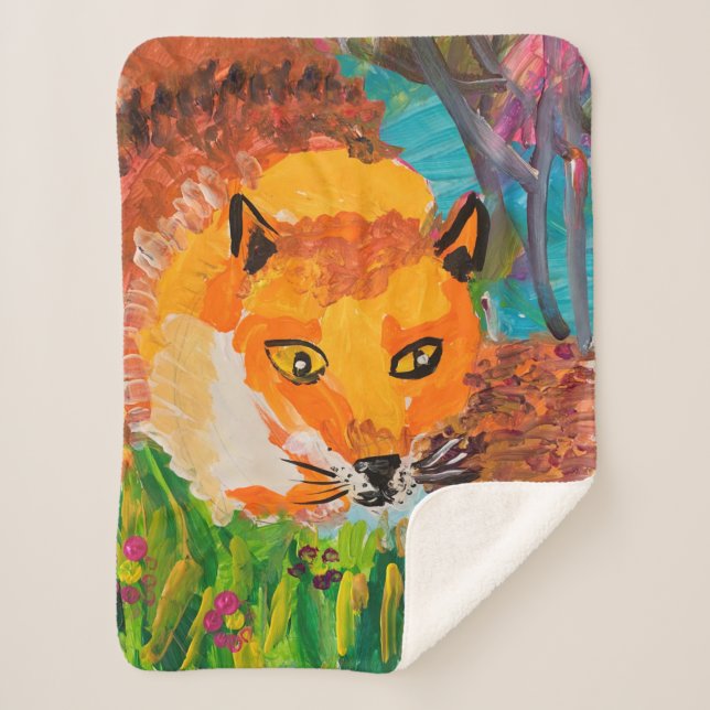 Cobertor Sherpa Foxy (Frente)