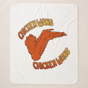 Cobertor Sherpa Frango Wing Sherpa Blanket