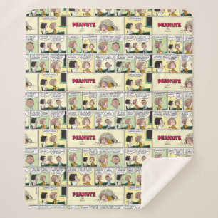 Cobertor Sherpa Franklin, Peppermint Patty & Marcie   Classe de Ma