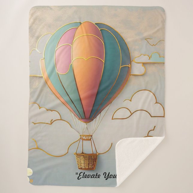 Cobertor Sherpa "Free to Roam" (Frente)