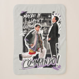 Cobertor Sherpa FRIENDS™ Talvez Se Eu Não Estivesse Sem Cuecas!