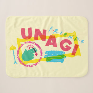 Cobertor Sherpa FRIENDS™ Unagi