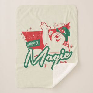 Cobertor Sherpa Frosty, o Neve - Deve Ser Magia